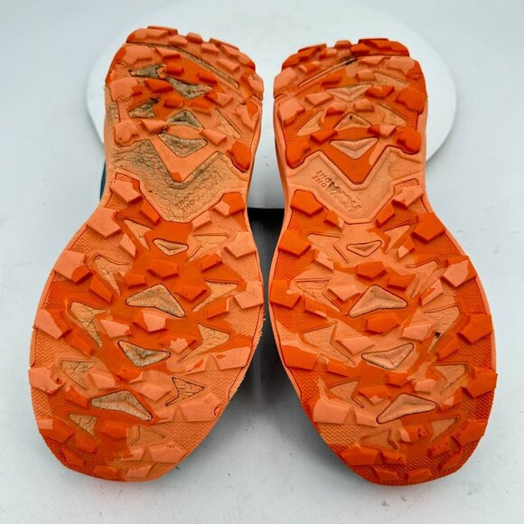 Hoka One One Torrent 2 Women Size 7 1110497-RTCN Real Teal Cantaloupe Shoes - Picture 8 of 11